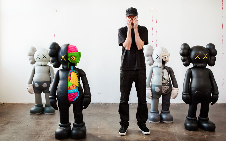 Kaws Companion sculpture