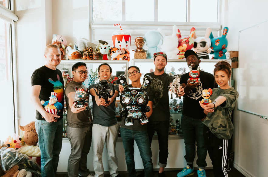 Kidrobot team designing new toys