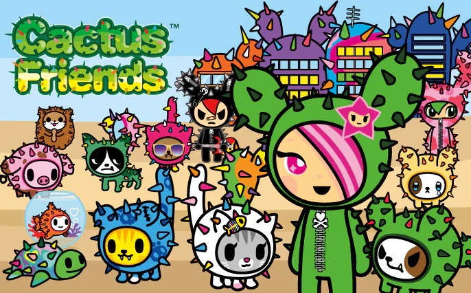 Cactus Friends Tokidoki series